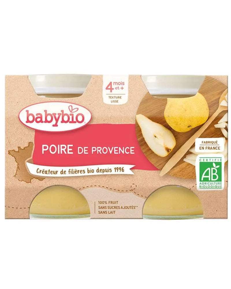 Babybio Petit Pot Poire de Provence 2x 130g