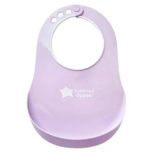 Bavoir Tommee Tippee avec Fermoir Réglable - Mauve