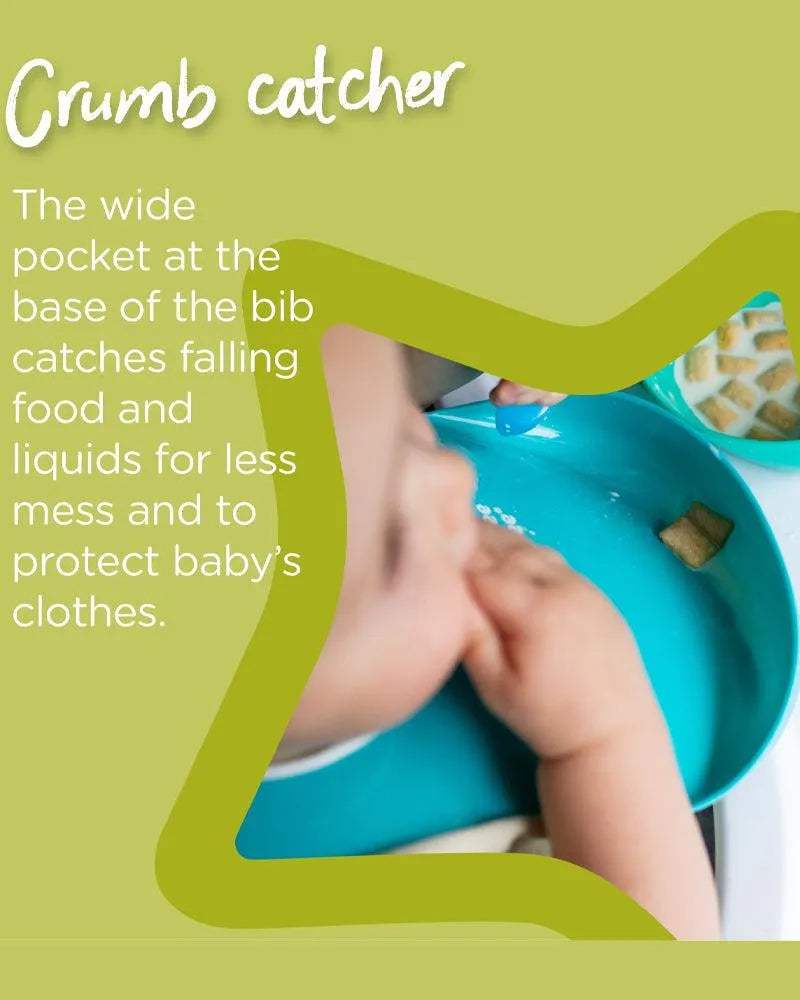 Bavoir Tommee Tippee avec Fermoir Réglable - Orange – Image 4