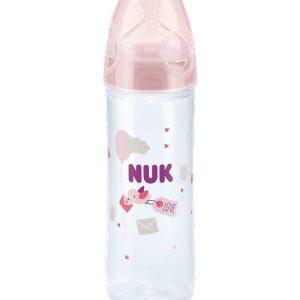 Biberon Classic Love NUK 6-18M - Rose
