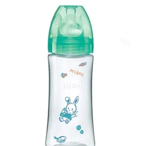 Biberon Dodie Anti-Colique Initiation+ 330ml (+6m) - Vert Lapin