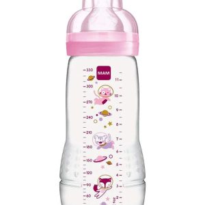 Biberon MAM Easy Active 330 ml - Rose