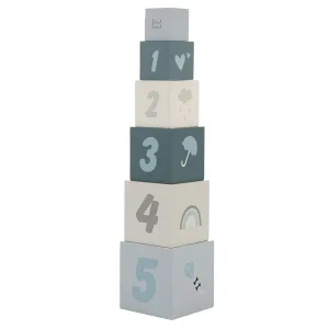 Empilement des blocs de numéros - Bleu +12M