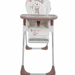 Chaise haute BHC-04 Beige – MON BEBE