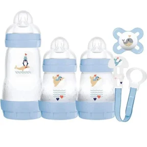 Coffret cadeau Nouveau-né MAM - Bleu