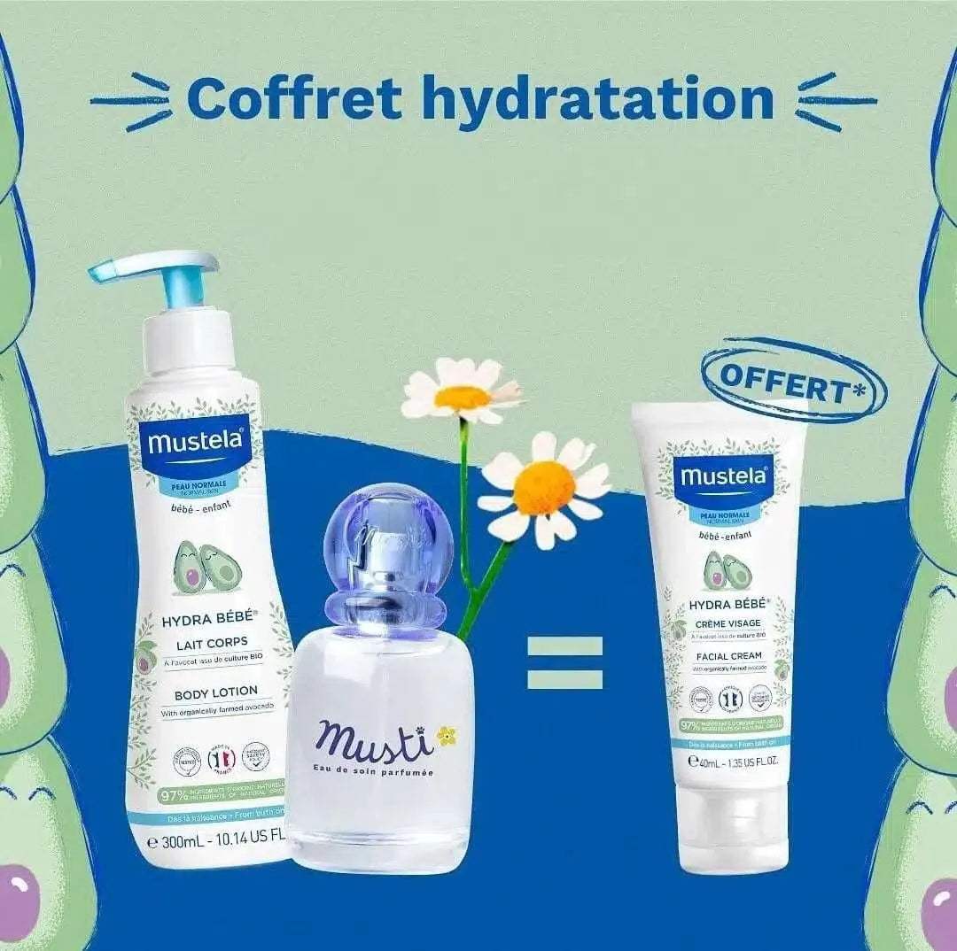 Coffret hydratation mustela