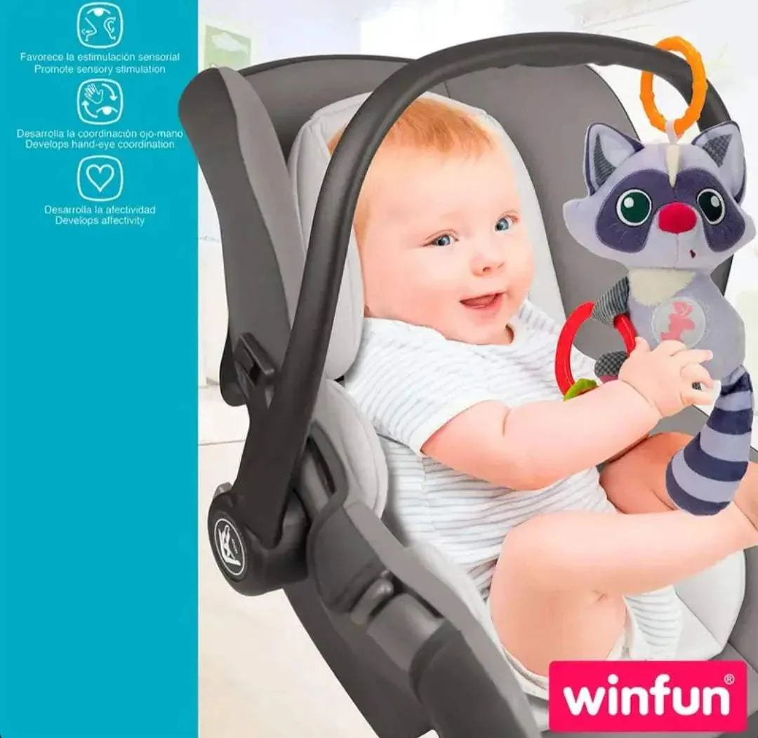 Doudou raton laveur – Winfun – Image 4