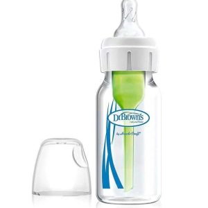 Dr. Brown's Biberon en verre Cole étroit - 120ml