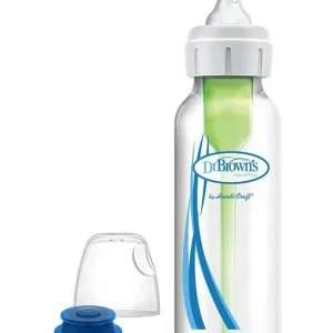 Dr. Brown's Biberon Pour Système d'Alimentation Spécialisé avec Tétine L1 + Valve Supplèmentaire - 250ml