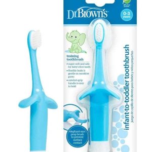 Dr. Brown's Brosse à dents 0-3A - Bleu