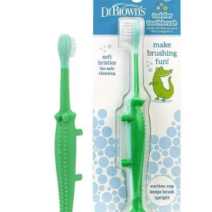 Dr. Brown's Brosse à dents 0-4A - Crocodile