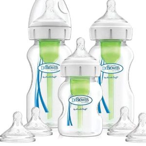 Dr. Brown's Kit de démarrage biberon à col large