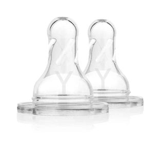 Dr. Brown's Pack de 2 Tétines Cole étroit L4 liquides épais 9M+