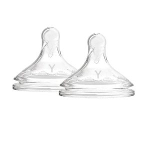 Dr. Brown's Pack de 2 Tétines Cole large et Coupe en Y 9M+