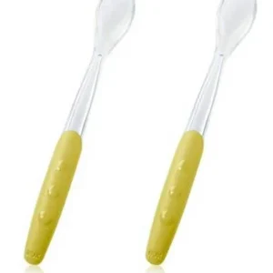 Ensemble de 2 Cuillères Douces NUK 4M+ - Jaune