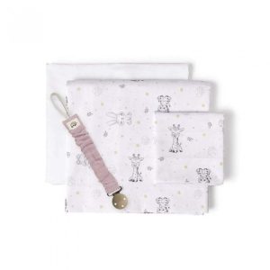 Ensemble de 3 pièces de drapsen coton Interbaby