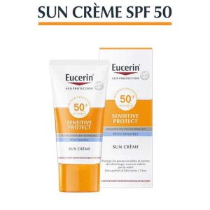 Eucerin Sun PROTECTION SPF50+ Sensitive Protect Crème Solaire 50ml