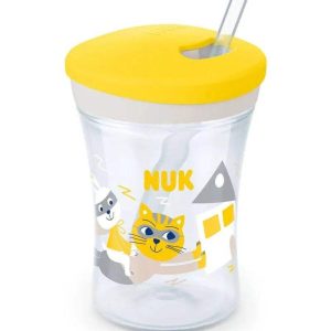 Evolution Action Cup 230ml NUK 12M+ - Jaune