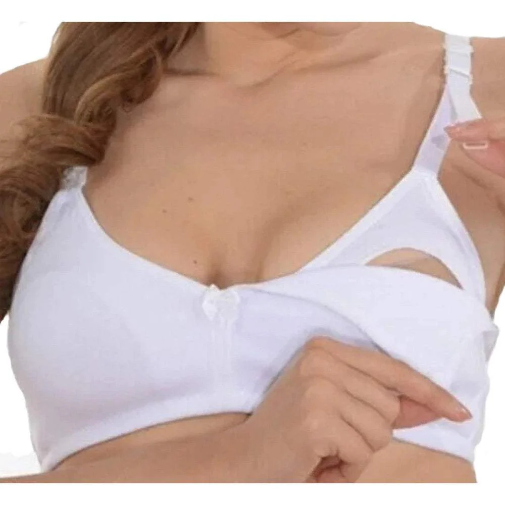Soutien-gorge allaitement blanc – Image 2