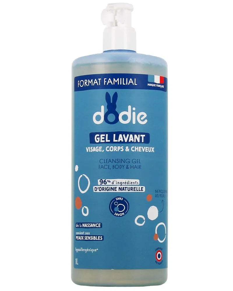Gel Lavant 3en1 Flacon Pompe Dodie - 1L – Image 3