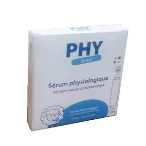 Gilbert PHY Sérum physiologique - Boite 5x5ml