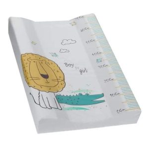 Interbaby matelas à langer Leeuw 70 x 45 cm PVC blanc