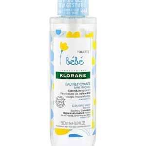 Klorane Bébé Eau nettoyante sans rinçage au Calendula apaisant - 500ml