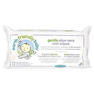 Lansinoh Lingettes Humides Gentle Aloe Vera - 72 unités