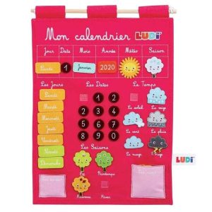 Ludi Mon Calendrier Basic - Rose