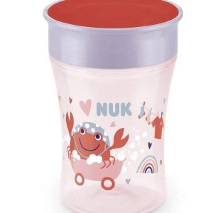 Magic Cup 360° Tasse pour Boire 230ml NUK 8M+ - Rouge