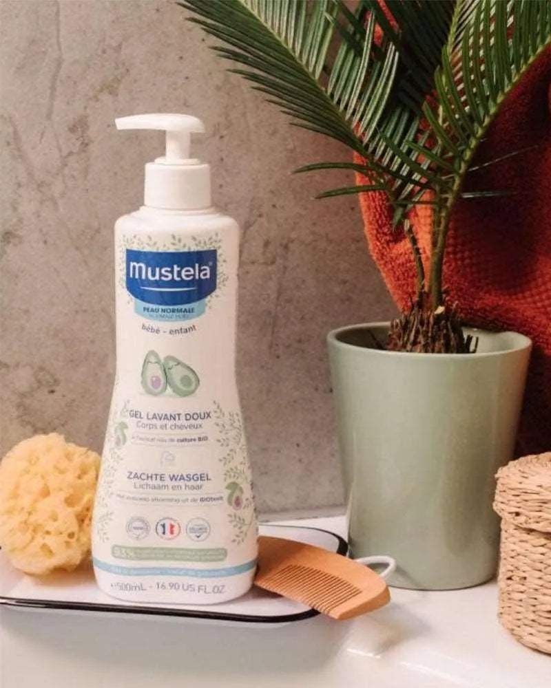 Mustela Gel Lavant Doux à l'Avocat BIO - 500ml – Image 2