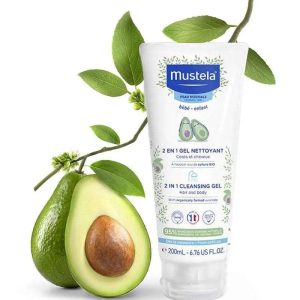 Mustela Gel Nettoyant 2 en 1 Cheveux et Corps - 200ml