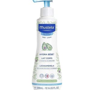 Mustela Lait corps Hydra Bébé à l'avocat BIO - 300ml