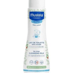 Mustela Lait de Toilette sans Rinçage à l'Avocat Bio - 200ml