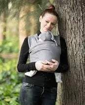 Neko - echarpe de portage gris