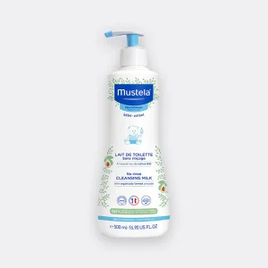 Mustela Lait de Toilette sans Rinçage à l'Avocat Bio - 500ml