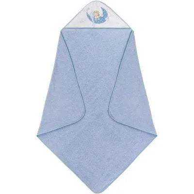 Nterbaby serviette 100cm×100cm avec bavoir bleu – Image 4