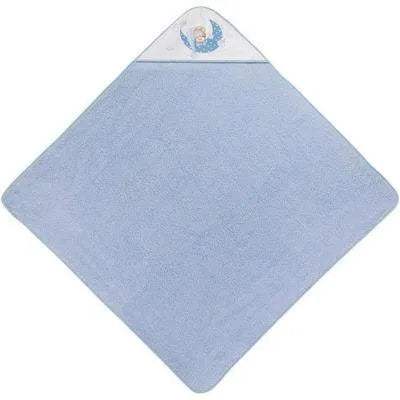Nterbaby serviette 100cm×100cm avec bavoir bleu – Image 6