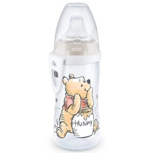 NUK Actice Cup Disney Winnie l'ourson, anti-fuite, 12 mois et plus, 300ml