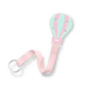 Nuk Attache-sucette tissu montgolfière rose