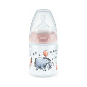 NUK Biberon First Choice+ 0-6m 150ml - Winnie l'ourson Rose