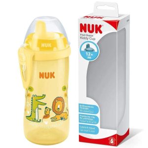 Nuk Kiddy Cup 300ml 12m+ Jaune