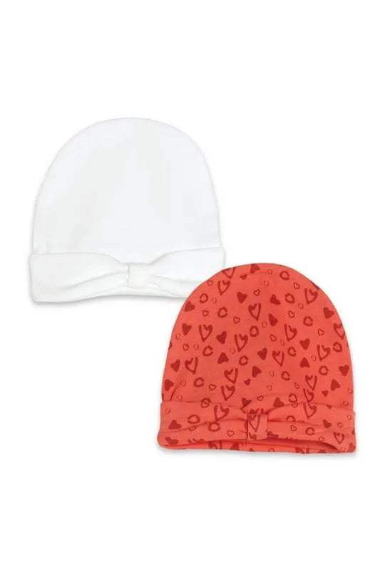pack 2 Bonnet bébé biorganic