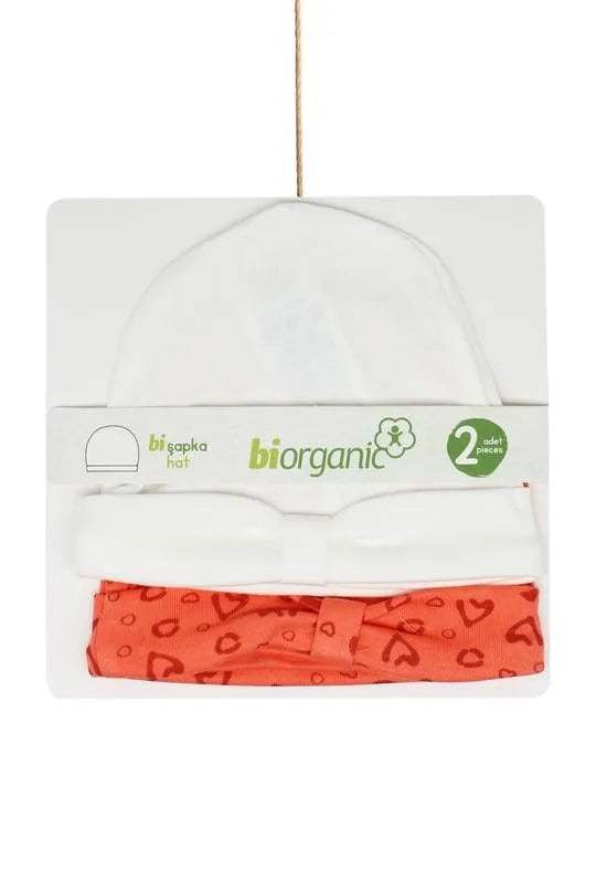 pack 2 Bonnet bébé biorganic – Image 2