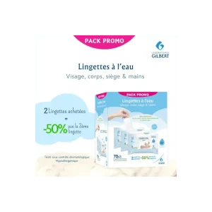 PACk GILBERT X3 LINGETTE A L'EAU