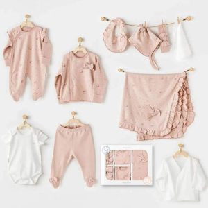 Pack naissance andywawa 10 piece 100% cotton