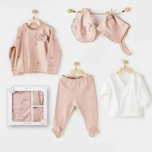 Pack naissance andywawa 5 pièce 100% cotton