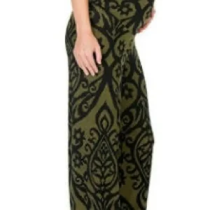 Pantalon de Grossesse Fluide Imprimé