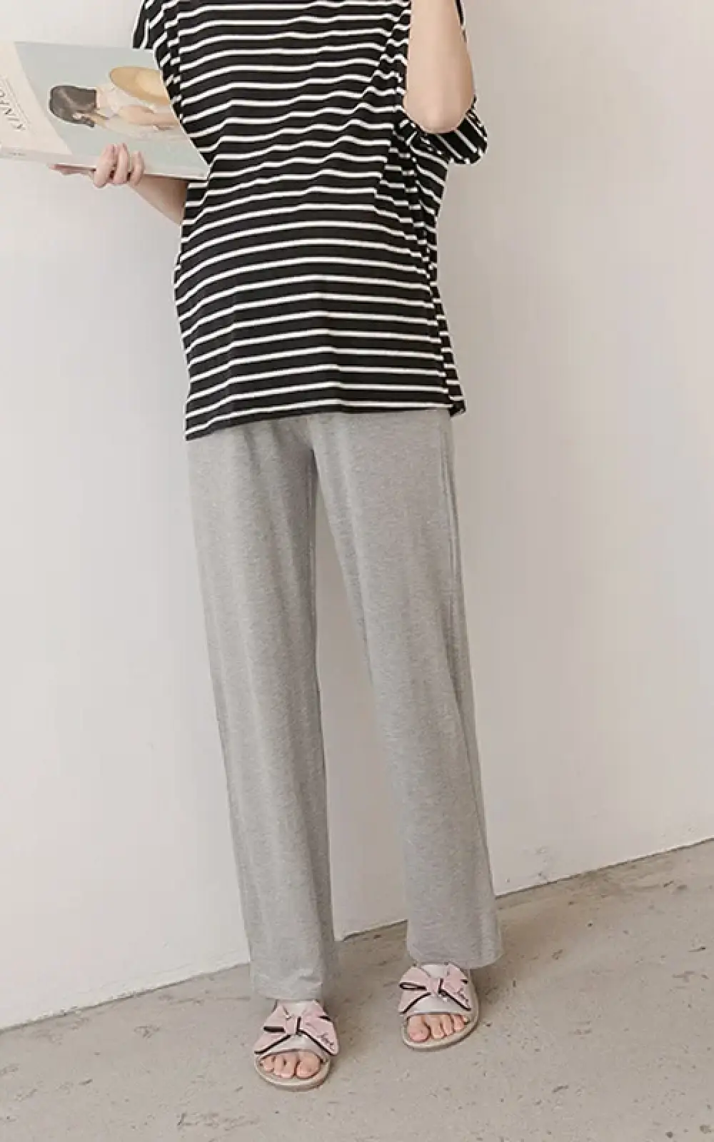 Pantalon Fluide Maternité Modal – Image 4