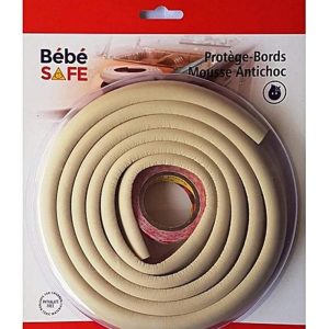 Protège bords mousse 2m Bébé Safe - Blanc